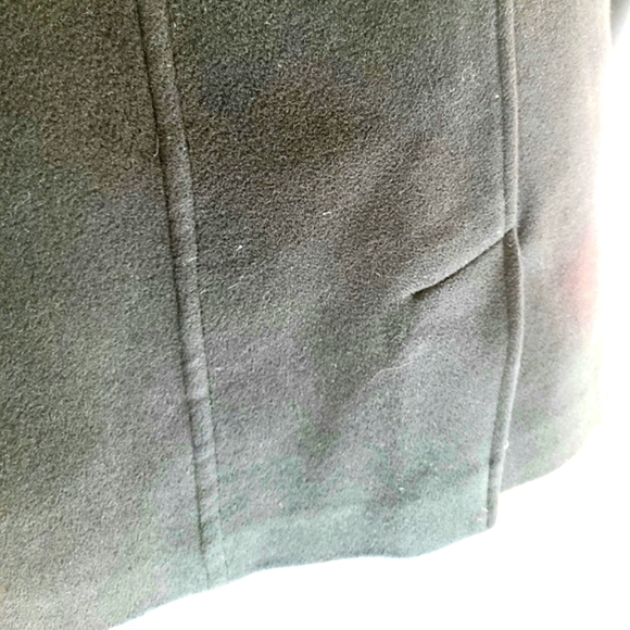 Hilary Radley Women's Wool Angora Blend Pea Coat Size 8 - Picture 9 of 16